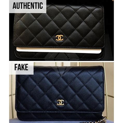 chanel wallet is real.